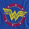 Boys' Short Sleeve Justice League Wonder Woman Circle Logo T-Shirt - 3 of 4