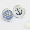 Big Dot of Happiness Ahoy - Nautical - Baby Shower or Birthday Party Round Candy Sticker Favors - Labels Fits Chocolate Candy (1 sheet of 108) - 3 of 4