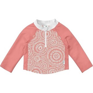 Green Sprouts Baby/Toddler Long Sleeve Zip Rashguard Shirt - 1 of 4