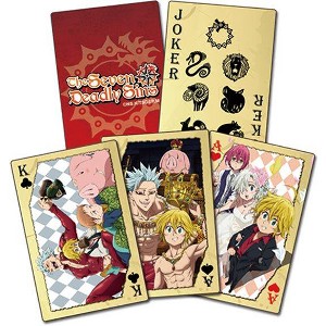 Seven Deadly Sins, The Group Playing Cards - 1 of 1