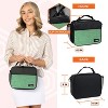 OPUX Insulated Lunch Bag, Leakproof Soft Cooler Tote Box School Kids Boys Girls, Small Compact Reusable Adult Men Women - 2 of 4
