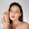 Hollywood Sensation Pearl Necklace Freshwater Pearl Necklace with Baroque Freshwater Pearls 15.5 Inches Gold - 2 of 4