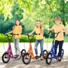Infans Kids Scooter with Caliper Brakes, 12" Inflatable Wheels, Height Adjustable All Terrain Off-Road Scooter, Pre-Assembled Scooter for 8+, Pink - 2 of 4
