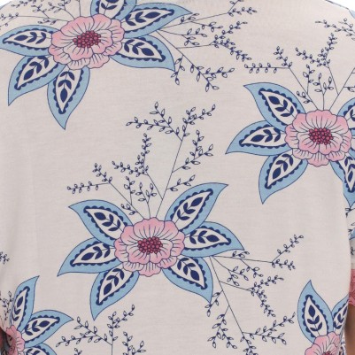 cream - whimsy floral