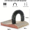 FUKUMARU Cat Self Groomer, 2.0 Version Cat Arch Face Scratcher with Scratcher Pad - 2 of 3