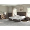 AMERLIFE 5 Pieces Farmhouse Bedroom Sets, Bed Frame, 54" W 6 Drawer Dresser, 47'' H 5 Drawer Dresser, Nightstand Set of 2 - 2 of 4