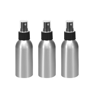 Unique Bargains Aluminum Rustproof Portable Refillable Countertop Soap Dispenser 3 Pcs - 1 of 3