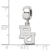 Black Bow Jewelry Sterling Silver Baylor Bears NCAA Bead Charm - 3 of 4
