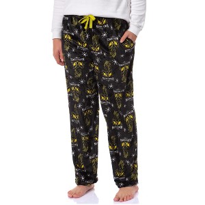 Grinch Pajama Pants Dr Seuss How The Grinch Stole Christmas Mister Grinch Fleece Men's Lounge Pajama Pants - 1 of 4