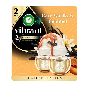 Air Wick Scented Oil Air Freshener Vanilla & Warm Caramel - 1.34 fl oz - 1 of 4