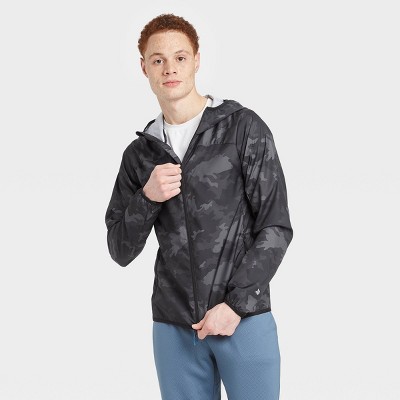 camouflage bb wind packable jacket