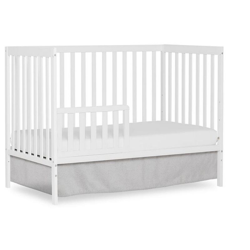 Dream On Me Greenguard Gold & JPMA Certified Synergy 5 in 1 Convertible Crib, White, 3 of 15