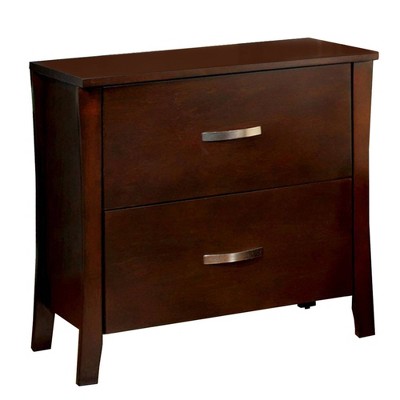 cherry wood nightstand target