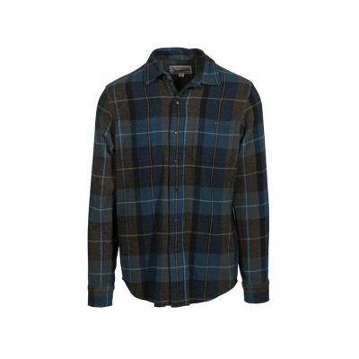 Men's Plaid Cotton Flannel Shirt - Schott