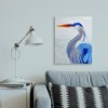 Stupell Industries Blue Heron Coastal Portrait Canvas Art - 3 of 4