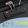 Kumasinova Hard-Shell Luggage,Set of 5,Expandable Suitcases with TSA Lock & Travel Bags,Front Opening Luggage with USB Ports,20"24"28" - 2 of 4