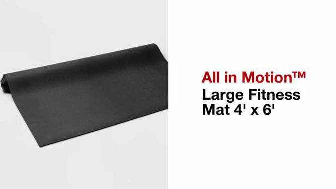 Large Fitness Yoga Mat 3mm - All In Motion&#8482;, 2 of 5, play video