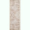 Acekool Floral Area Rug Machine Washable Non-Slip Low-Pile Soft Medallion Vintage Carpet - 2 of 4