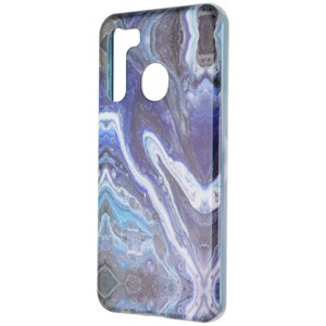 MyBat Premium Case for Samsung Galaxy A21 - Blue Swirl - 1 of 1
