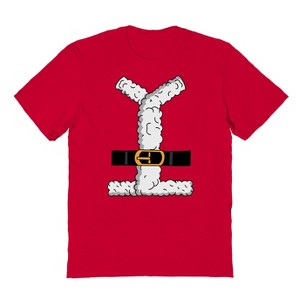 Famous In Real Life Men's Santa Suit Short Sleeve Graphic Cotton T-Shirt - 1 of 3