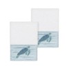 Linum Home Textiles 100% Turkish Cotton MIA Embellished Towel Set - 2 of 3