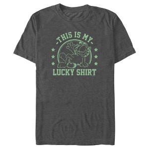 Men's Garfield St. Patrick's Day This is my Lucky Shirt T-Shirt - 1 of 4