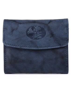 Julia Buxton Heiress Leather Pik-Me-Up Mini-Trifold Wallet