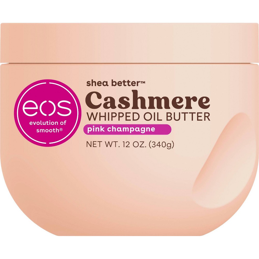 eos Cashmere Whipped Oil Body Butter - Pink Champagne - 12oz