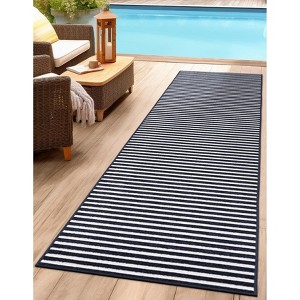 Sabrina Soto  Outdoor Stripes Area Rug - 1 of 4