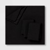 Microfiber Textured Duvet Cover & Sham Set - Room Essentials™ - 4 of 4