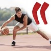Unique Bargains Reduce Joint Pain Arm Elbow Compression Sleeve 1 Pair - 2 of 4