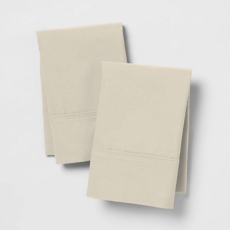 Color Sense 100% Cotton Cool & Crisp Percale Weave Pillowcases, 5 of 6
