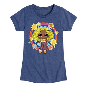 Girls' - LOL Surprise! - Free Spirit Doll Fitted Short Sleeve Graphic T-Shirt - 1 of 4
