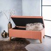 CAVINAS Storage Bench for Bedroom,Polyester Fabric Storage Ottoman Bench with Tufted Top for Living Room,Bedroom - 4 of 4