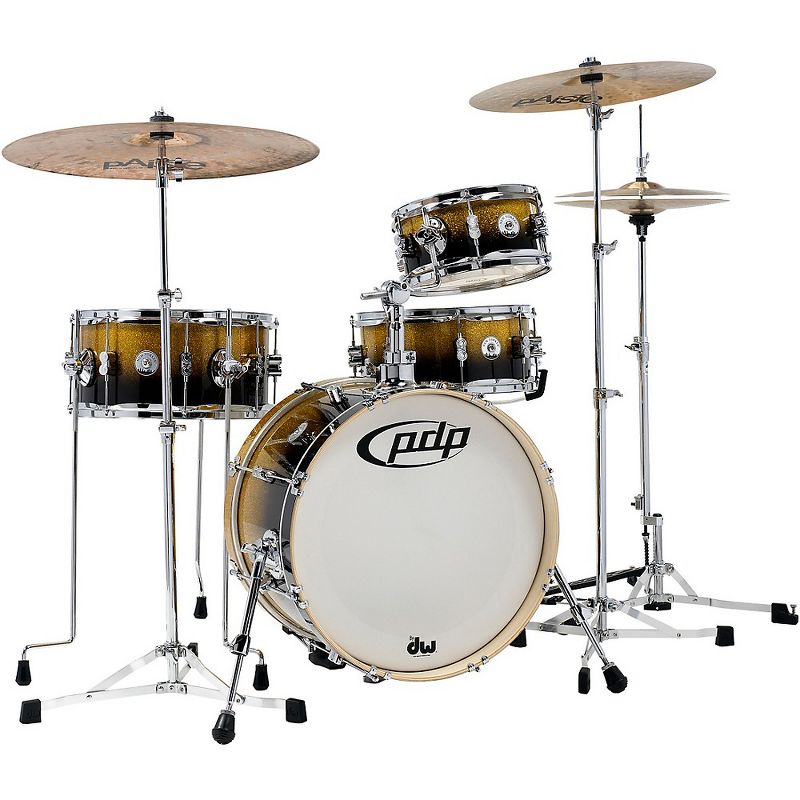 PDP by DW Daru Jones New Yorker 4-Piece Kit With Bags and Hardware, 1 of 5