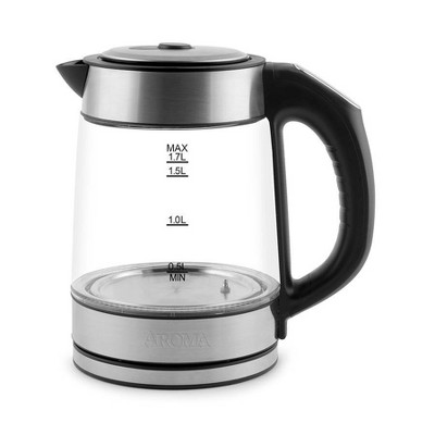 Aroma 1l Electric Water Kettle - Stainless Steel : Target