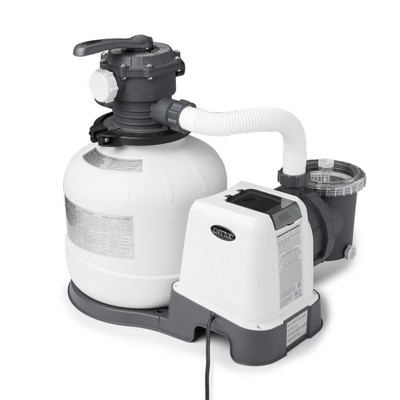 Intex 2800 GPH Above Ground Pool Sand Filter Pump with Automatic Timer
