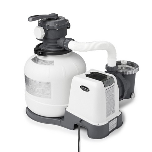 Intex 26647EG Krystal Clear 14" 2800 GPH Above Ground Pool Sand Filter Pump with Automatic Timer - image 1 of 4