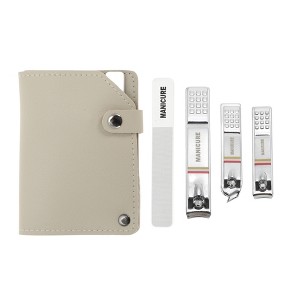 Unique Bargains Foldable Nail Clippers Set Toenail Clippers 1 Set - 1 of 4
