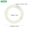 Unique Bargains Metal Spring O Rings 5/8 Inch Zinc Alloy Durable Multipurpose Lightweight Buckle - 3 of 4