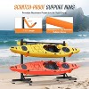 AMERLIFE Freestanding Kayak Storage Rack, Adjustable Width Stand with Stable Base - 3 of 4