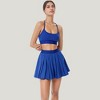 Anna-Kaci Active Women's Strappy Sports Bra with Scoop Neck and Wide Underband for Light to Medium Support - 2 of 4