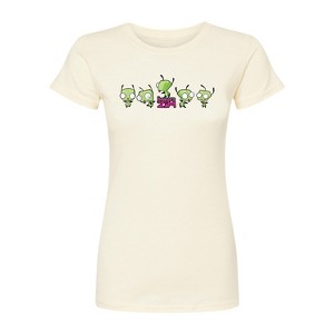 Women's - Invader Zim - Dancing Gir Fitted Graphic T-Shirt - 1 of 3