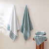 Modern Threads Allie Jacquard Border 6-Piece Cotton Towl Set - 2 of 4