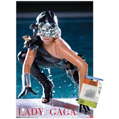 Trends International Lady Gaga - Pool Unframed Wall Poster Prints