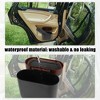 Unique Bargains Pressing Type Trash Can Hanging Storage Box Portable Interior Accessories 6.1"x5.31"x2.76" - 4 of 4