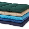 Kensington Garden 36"x25" Solid Outdoor Chaise Lounge Cushion - 3 of 4