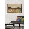 Trends International Flower Beds in Holland by Vincent van Gogh Framed Wall Poster Prints - 2 of 4