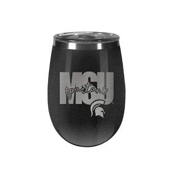NCAA Michigan State Spartans 10oz Onyx Wine Tumbler