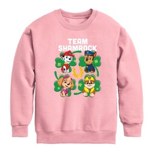 Boys' - Nickelodeon - Paw Patrol Graphic Long Sleeve Fleece Sweatshirt - 1 of 3